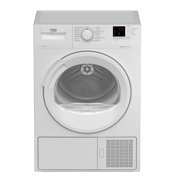Beko DTLP81141W 8kg Heat Pump Tumble Dryer Main