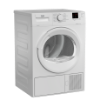 Beko DTLP81141W 8kg Heat Pump Tumble Dryer Side