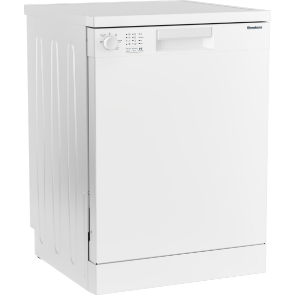 Blomberg LDF30210W Full Size Dishwasher - White - 14 Place Settings_side