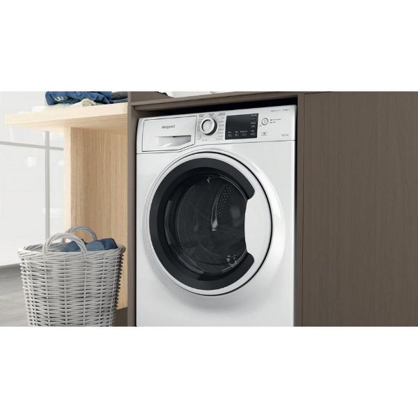 Hotpoint NDBE9635WUK 9kg/6kg 1400 Spin Washer Dryer - White_view