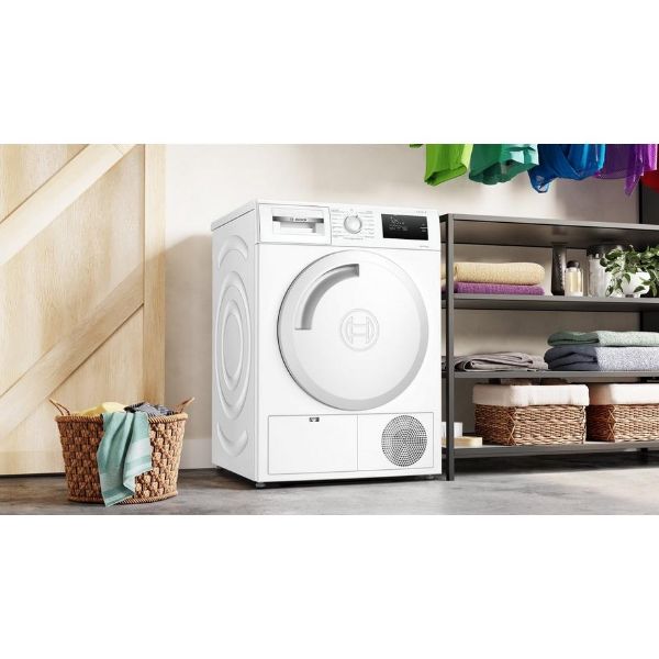 Bosch WTH84001GB 8kg Heat Pump Tumble Dryer - White_look