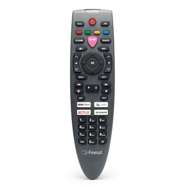 Freesat UHD-4X-2000 Freesat Recorder 2TB - Anthracite_remote