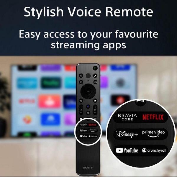 Sony KD43X75WLPU 43"4K HDR Google Smart TV_remote