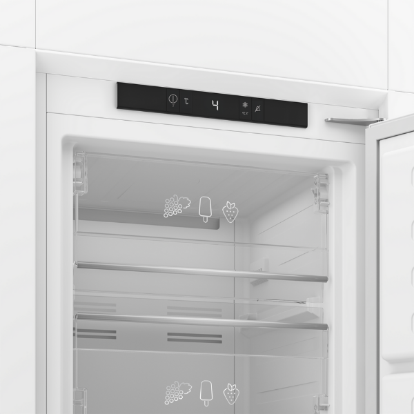 Blomberg FNT3454I 54cm Integrated Frost Free Tall Freezer - White_top