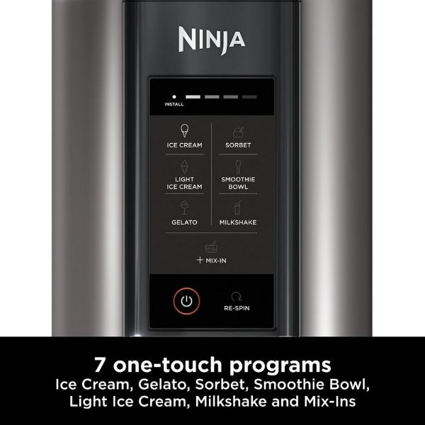 Ninja NC300UK Ice Cream & Dessert Maker - Black_control