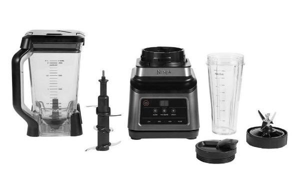 Ninja BN750UK 2-in-1 Blender with Auto-iQ - Black/Silver_attach
