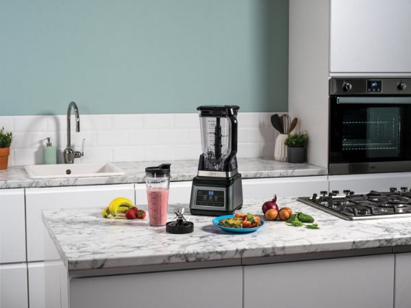 Ninja BN750UK 2-in-1 Blender with Auto-iQ - Black/Silver_view