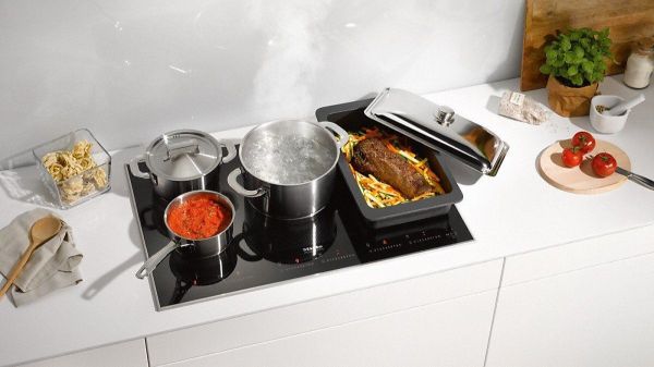 Picture of Miele KM 6366 81cm 6 Zone PowerFlex Induction Hob - Display Model, Boxed