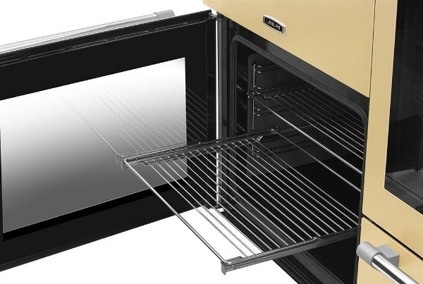 Picture of Leisure CK110F232C Cookmaster 110cm Dual Fuel Range Cooker with Seven Gas Burners in Cream