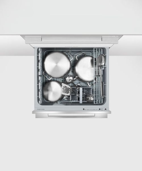 Fisher Paykel DD60DDFHX9 Double DishDrawer™ - Stainless SteelBottomDrawerFull