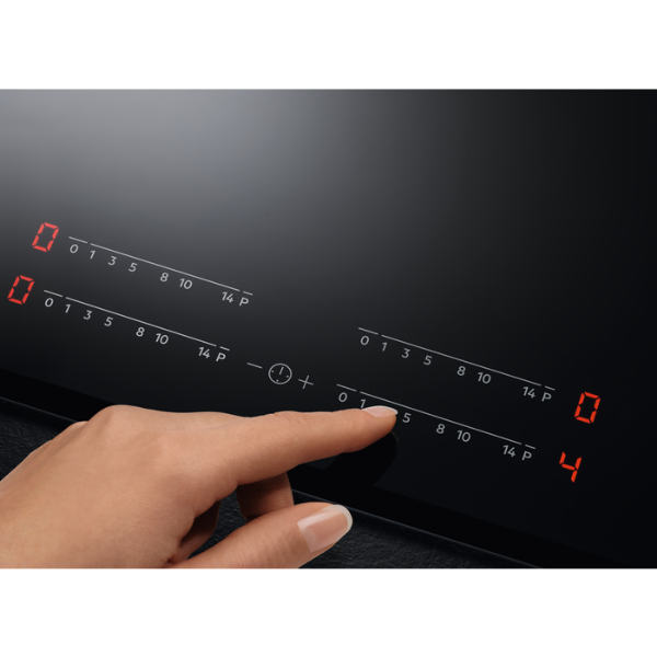 Picture of AEG IKE84441FB 80cm Bridge Induction Hob in Black