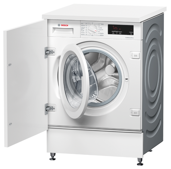 Picture of Bosch WIW28301GB Integrated 8kg 1400 Spin Washing Machine in White - Ex Display Model