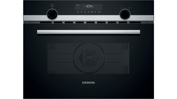 Picture of Siemens CM585AGS0B iQ500 Integrated Microwave Oven with Hot Air