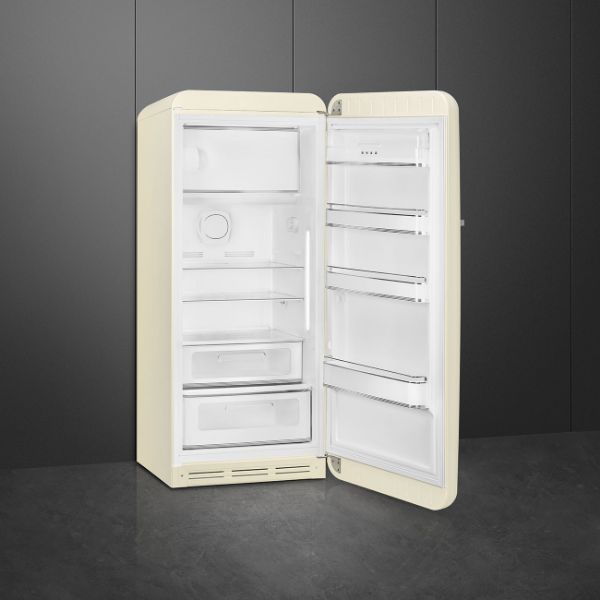 Picture of Smeg FAB28RCR5UK 50s Style Refrigerator with Ice Box in Cream