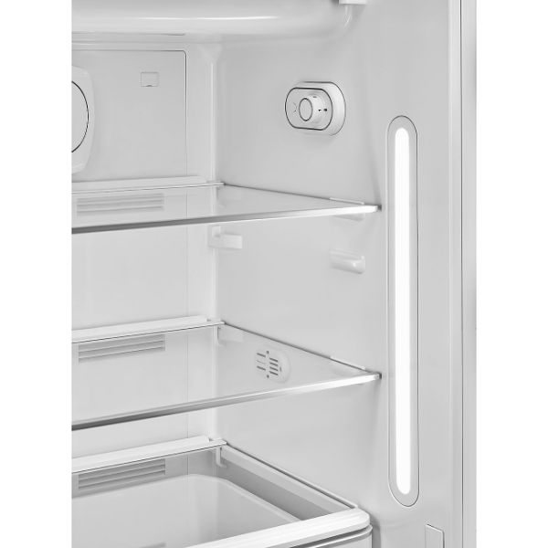 Picture of Smeg FAB28RBL5UK 50s Style Refrigerator with Ice Box in Black