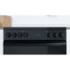 Picture of Indesit ID67V9KMBUK Freestanding Double Oven Electric Cooker in Black with Steam&Clean - Discontinued