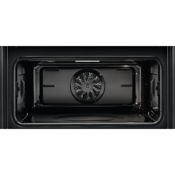 Picture of AEG KMK768080B 59.5cm Built In Combination Microwave Compact Oven in Black - Ex Display