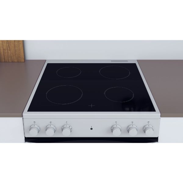Picture of Indesit IS67V5KHW 60cm Freestanding Electric Cooker with Ceramic Hob