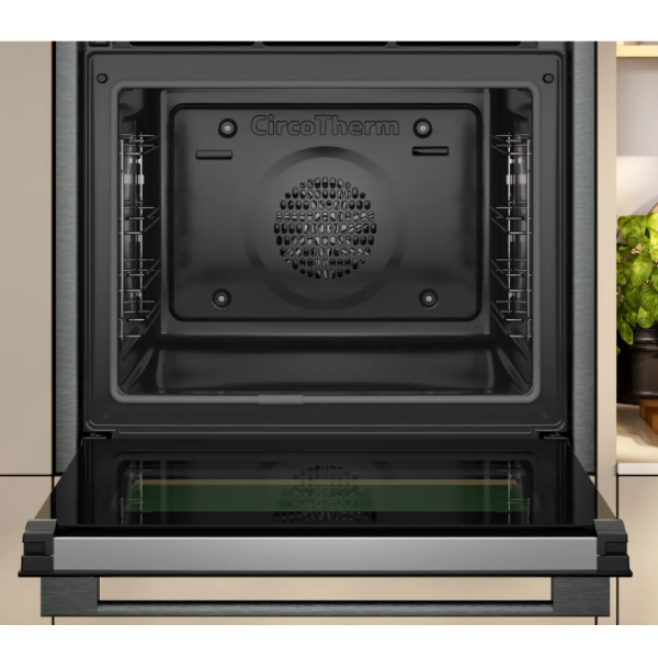 Picture of Neff B24CR71G0B N70 Built in Single Electric Oven with Pyrolytic & Hydrolytic Cleaning