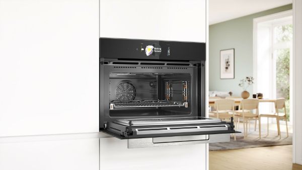 Picture of Bosch CMG778NB1 Series 8 Built in Compact Oven with Microwave Function