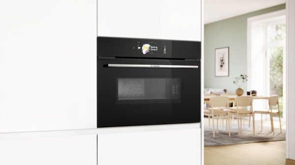 Picture of Bosch CMG778NB1 Series 8 Built in Compact Oven with Microwave Function