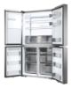Haier HCR7918EIMP American Style Cube 90 Series 7 Multi Door Fridge Freezer_right angled interior empty