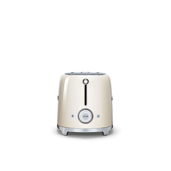 Picture of Smeg TSF01CRUK 2 Slice 50s Style Toaster in Cream