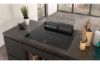 Neff I88WMM1S7B Downdraft Hood in Black_hob with hood