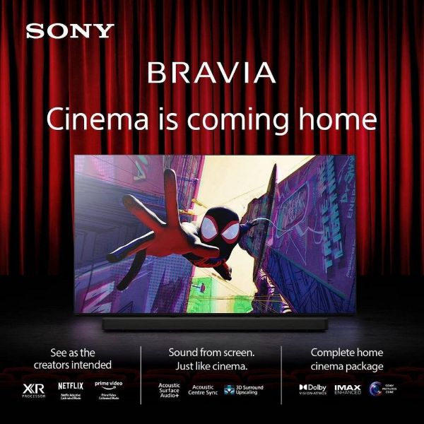 Sony K85XR90PU 85" 4K BRAVIA 9 QLED HDR Google TV_Sony Bravia Cinema