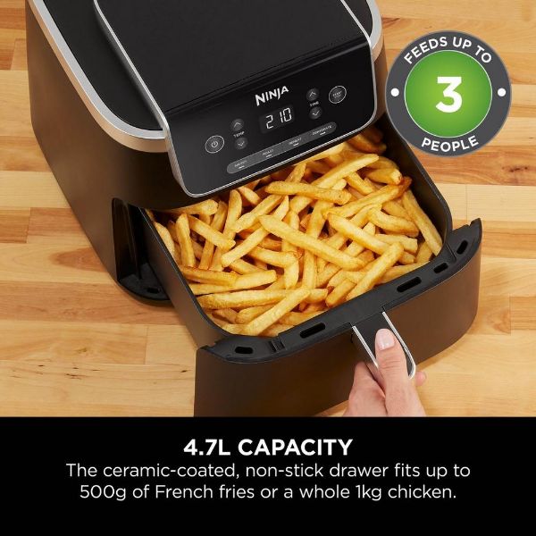 Ninja AF140UK Air Fryer PRO 4.7L - Black_4.7l  capacity