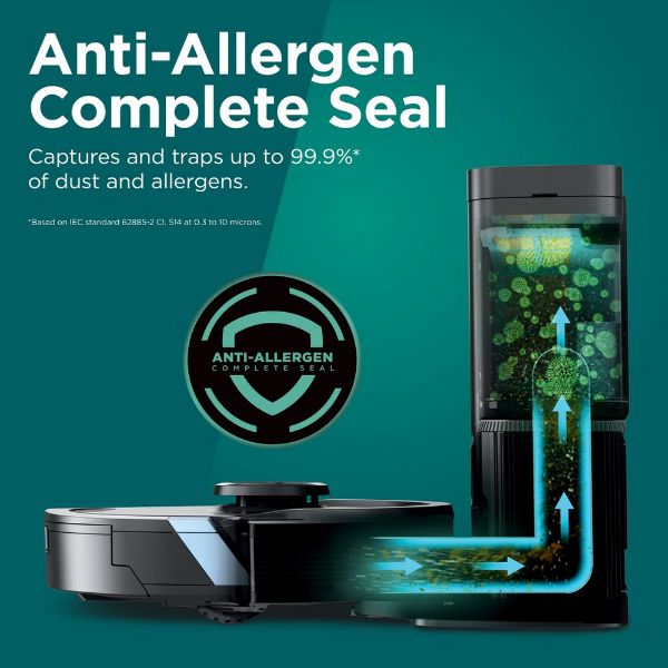 Shark RV2620WAUK 2-in-1 Robot Vacuum Cleaner and Mop_anti allerge