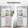 Hisense RB327N4BBE 55cm 50/50 Total No Frost Fridge Freezer - Black Steel_reversible door
