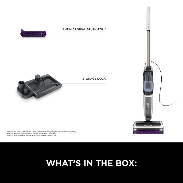Shark SD200UK SteamPickUp Hard Floor Cleaner - White_box contents