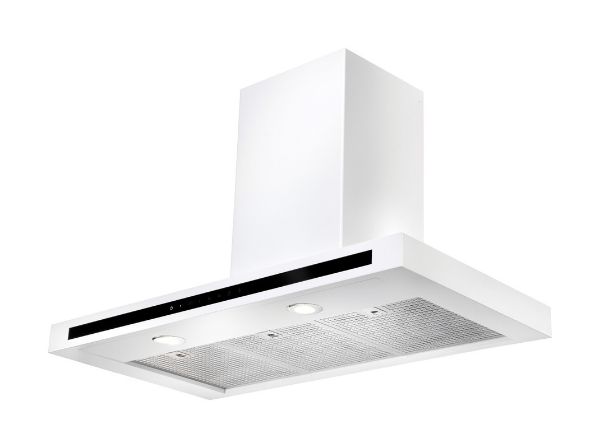 Rangemaster 103150 90cm Hi-Lite Flat Cooker Hood in White - HLTHDS90WH/_hood