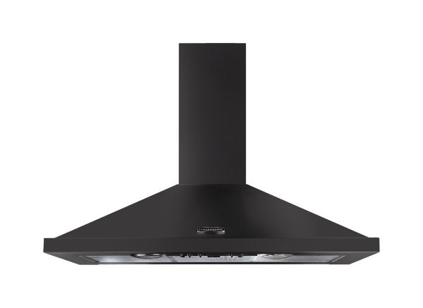 Rangemaster 119510 110cm Chimney Cooker Hood in Slate and Chrome - LEIHDC110SL/C