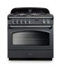 Rangemaster 128240 Classic FX 90 Dual Fuel Range Cooker in Slate with Chrome Trim - CLAS90FXDFFSL/C