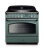Rangemaster 131700 Classic FX 90 Induction Range Cooker in Mineral Green with Chrome Trim - CLAS90FXEIMG/C