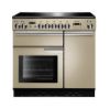 Rangemaster 91720 Professional+ 90 Induction Range Cooker in Cream with Chrome Trim - PROP90EICR/C