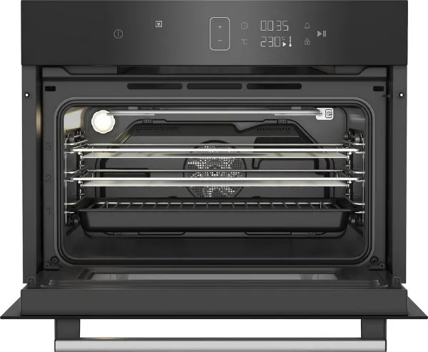 Blomberg ROKW8370B 59.4cm Built In Compact Microwave Oven - Black_interior