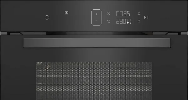 Blomberg ROKW8370B 59.4cm Built In Compact Microwave Oven - Black_controls