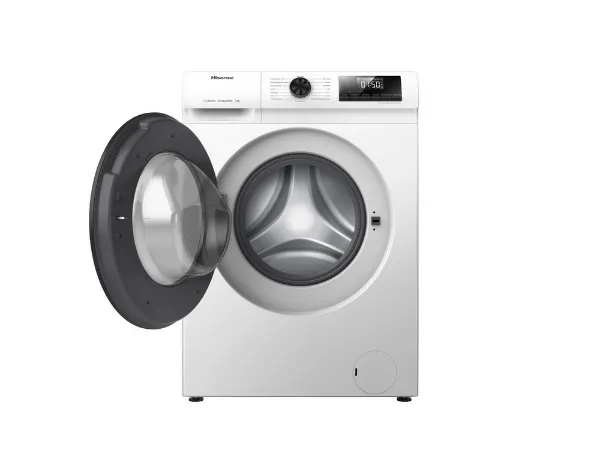 Hisense WFQP7012EVM 7kg 1200 Spin Washing Machine - White_open door