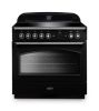 Rangemaster 131670 Classic FX 90 Induction Range Cooker in Black with Chrome Trim - CLAS90FXEIBL/C