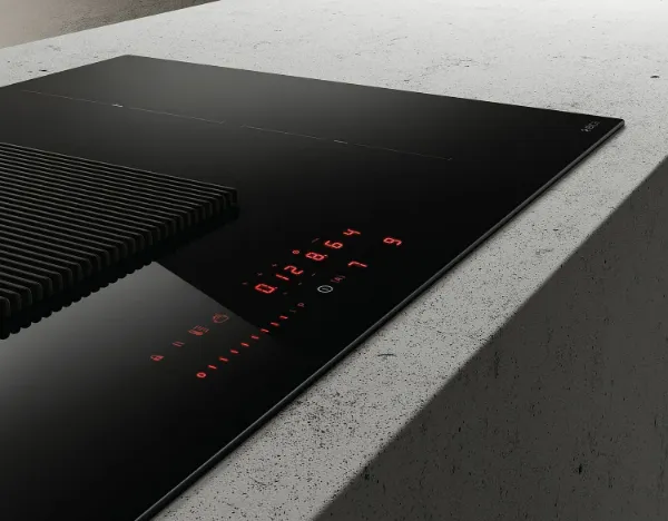 Elica NT-PRIME-S-RC NikolaTesla PRIME S 83cm Induction Hob with Integrated Extraction - Recirculating_controls