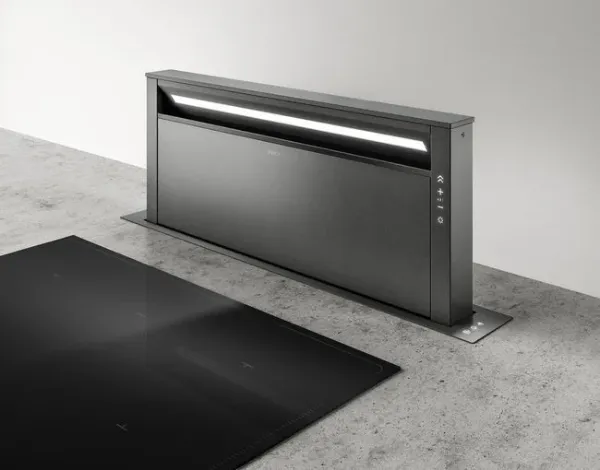 Elica GETUP-IRON Get Up 90cm Downdraft Extractor Cooker Hood in Cast Iron_main