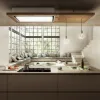 Elica LULL-AT-NAT-RC Lullaby 90cm Cooker Hood in Natural Wood - Recirculating_kitchen view