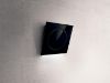 Elica IO-AIR-BLK Io Air 75cm Cooker Hood in Black Glass_wall