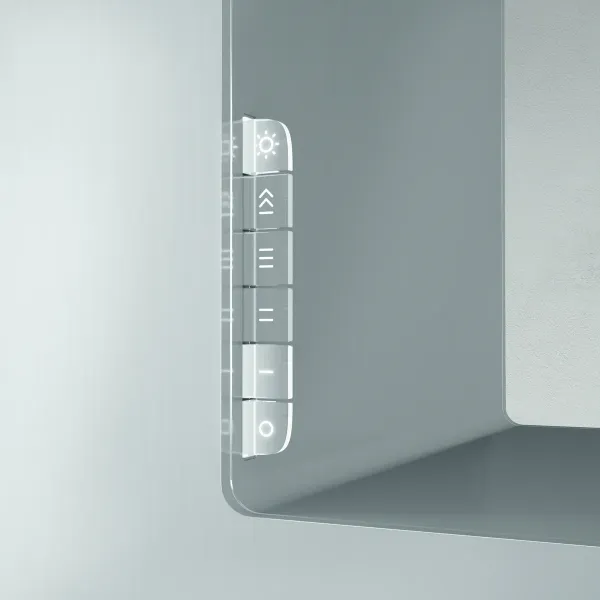 Elica HAIKU-ISL-180-SS Haiku 180cm Island Cooker Hood in Stainless Steel_controls