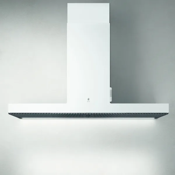 Elica HAIKU-120-WH Haiku 120cm Wide Chimney Cooker Hood in White_main