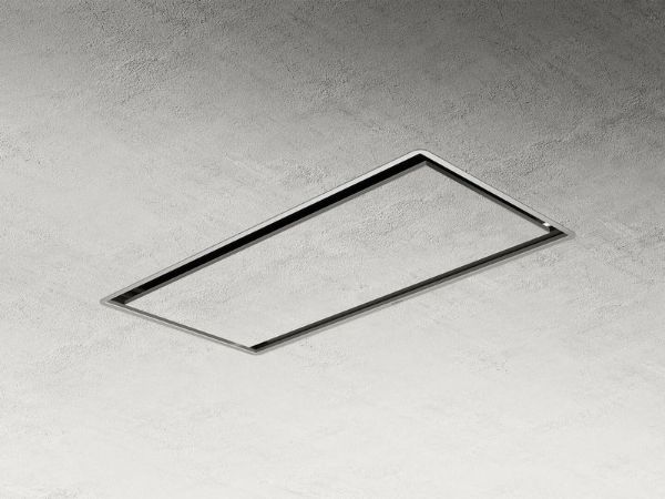 Elica ILLUS-PLS-RM-CS Illusion Plus 100cm Integrated Ceiling Cooker Hood in Custom Finish_main