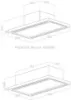 Elica CLOUD-SEVEN-DO Cloud Seven 90cm Cooker Hood in Stainless Steel- Duct Out_dimensions